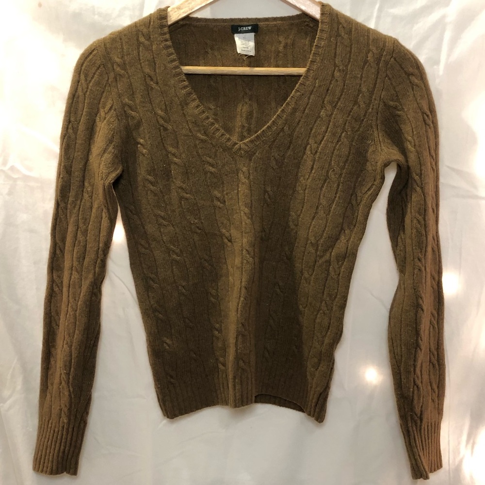 Luscious&soft jcrew wool/cashmere/angora sweater
